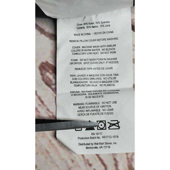 Premium American Tourister Cool Touch Memory Foam Travel Pillow with Pocket - Picture 11 of 12